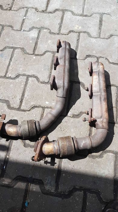 kolektor wydechowy mercedes OM642 kolektor w211 w219 w164