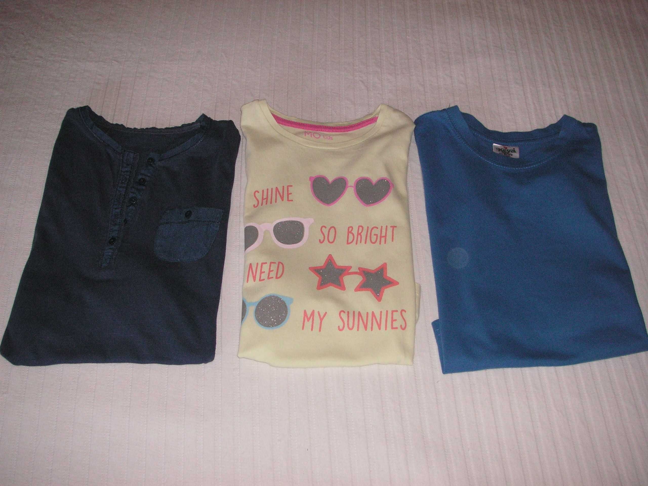 T Shirt Azul, Modalfa e Keya T-5/6 Anos