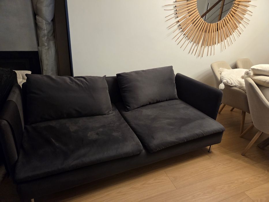 Sofa rogówka narożnik  Ikea Soderhamn  kanapa+ dodatkowe pokrycie