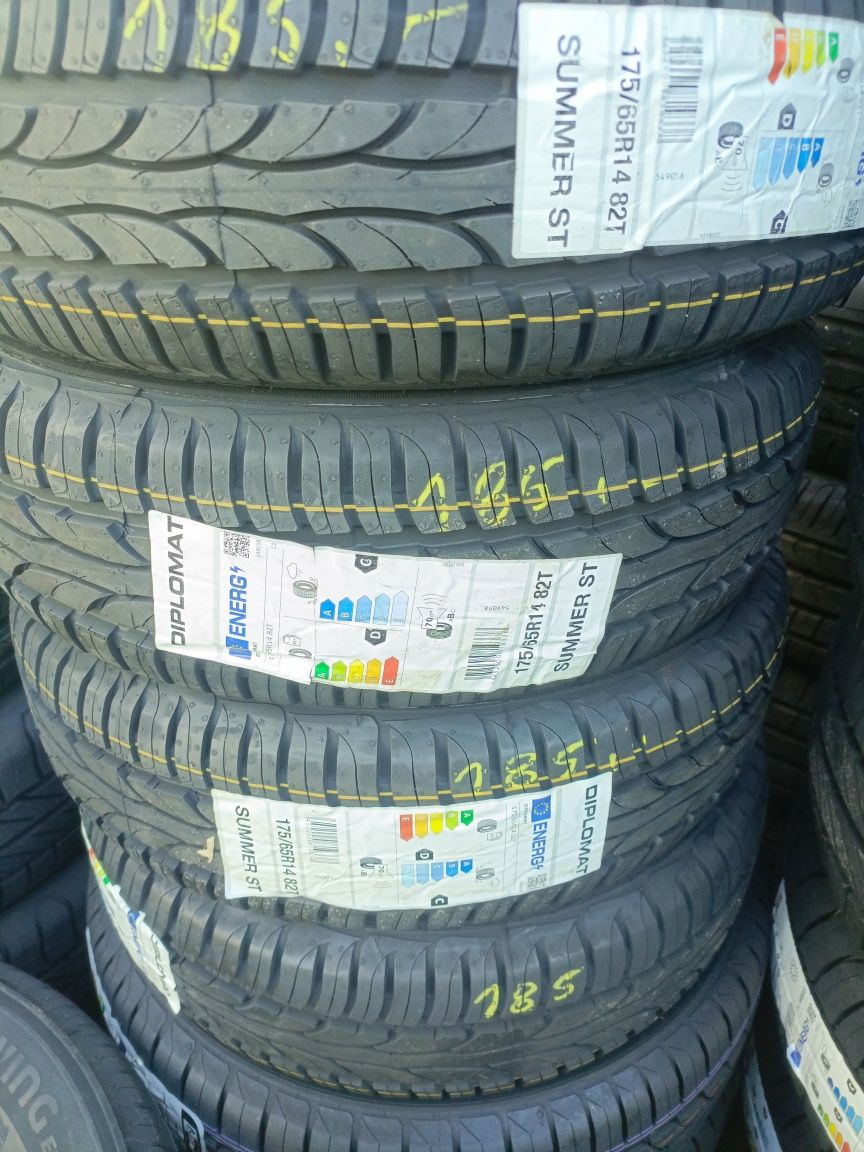 Nowe opony letnie 175/65/14 diplomat