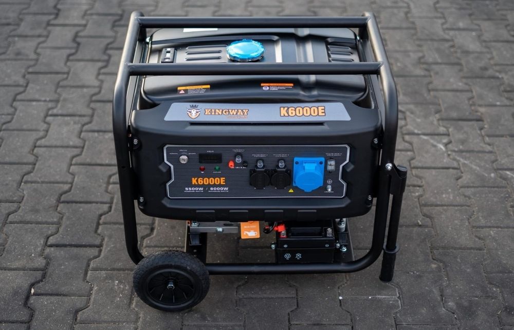 Бензогенератор Kingway K6000E