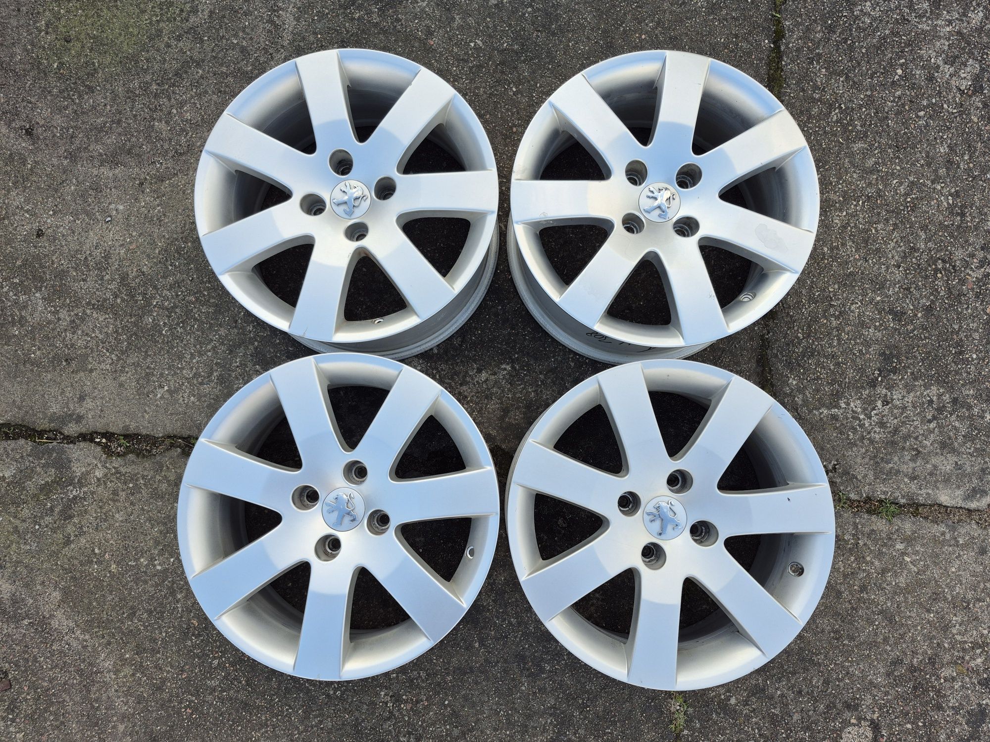 Felgi Alu Oryg PEUGEOT 308,  3008 4x108 7J 16 Cali ET 32