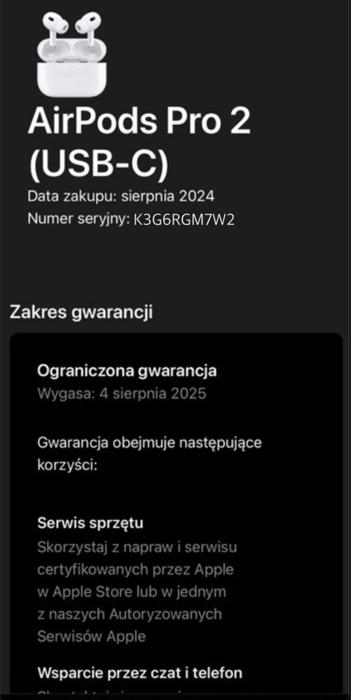 Słuchawki AirPods Pro 2