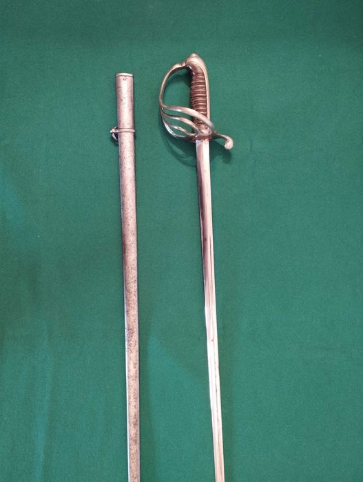 Sabre de Oficial Francês de Infantaria modelo de 1882 .