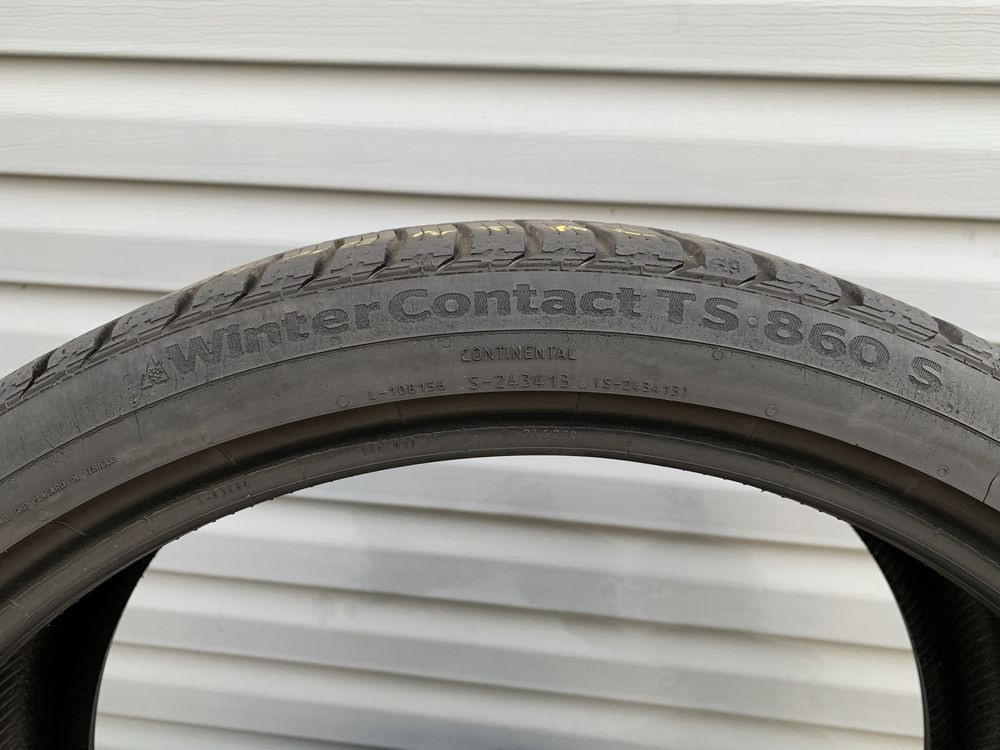 Пара зимових шин Continental 245/35 R21 WinterContact TS 860 S