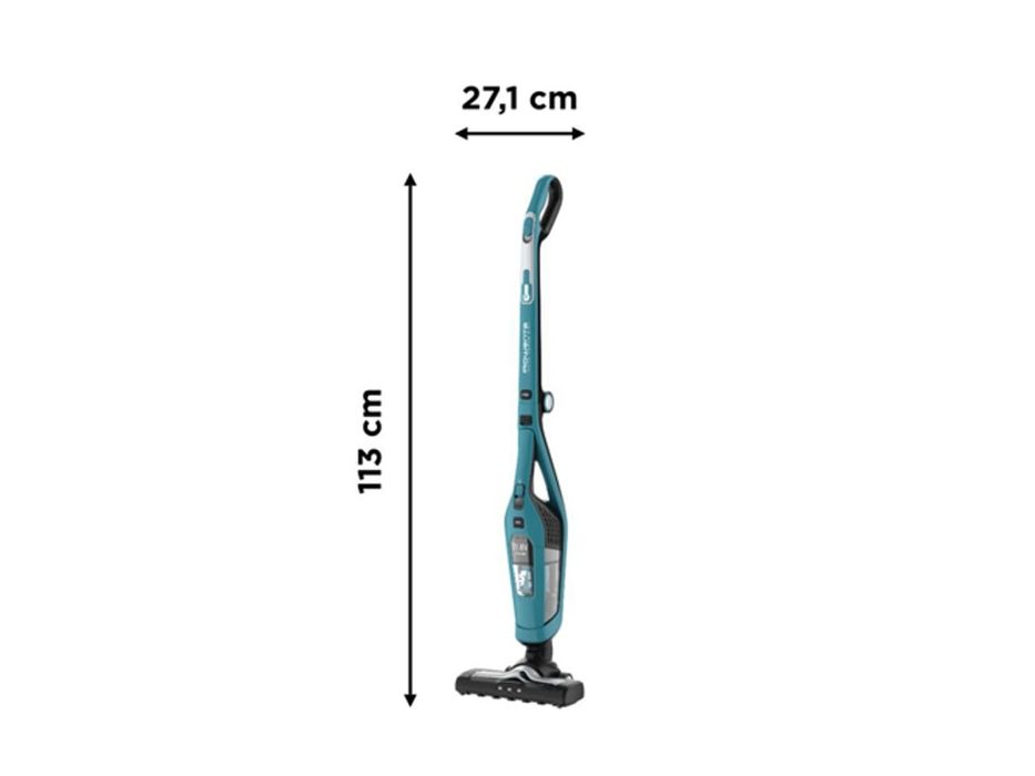 Aspirador vertical rowenta dual force 2 em 1