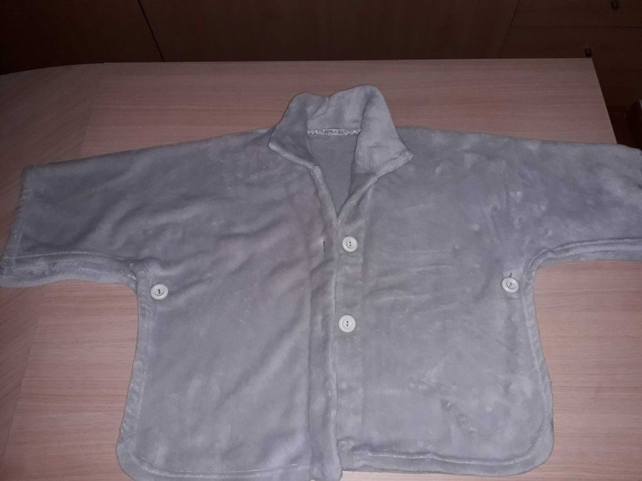 Casaco polar cinzento