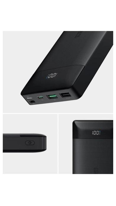Павербанк Америка RAVPower 18W 20000 mAh QC 3.0 PD Power Bank