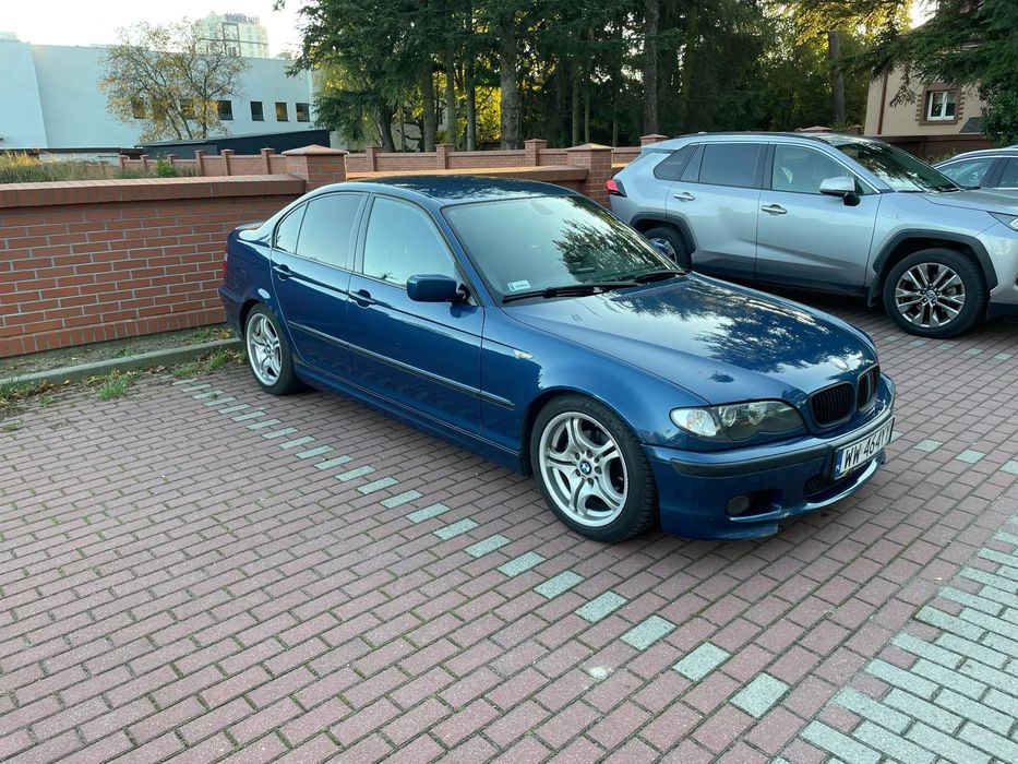 BMW Seria 3 BMW e46 318i sedan M-Pakiet Topasblau Metallic