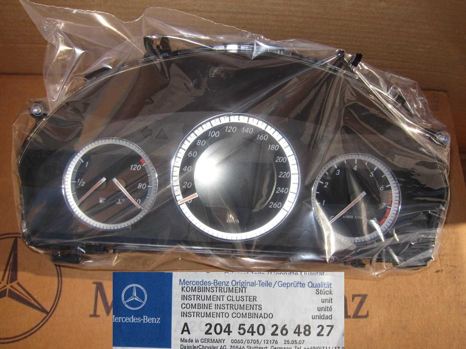 Щиток приборов Mercedes W 204 приборка спидометр комбинация панель КИП