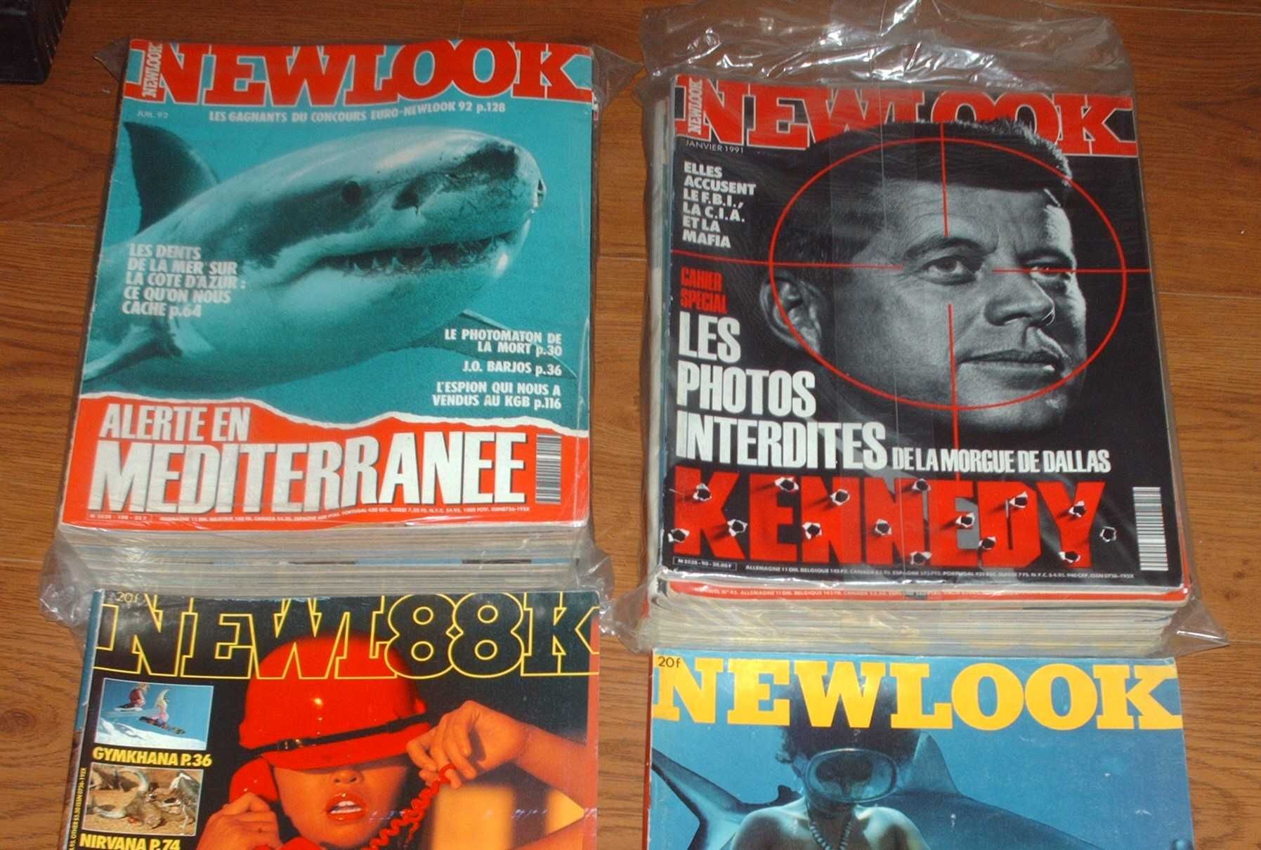 Revistas para adultos Playboy, Penthouse e outras