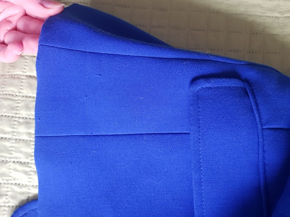 Żakiet marynarka chabrowy