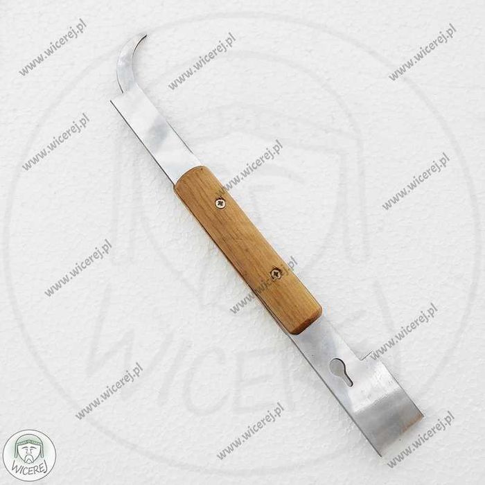 Dłuto Pasieczne Nierdzewne Proste Typ Amerykański z Kozią Nóżką