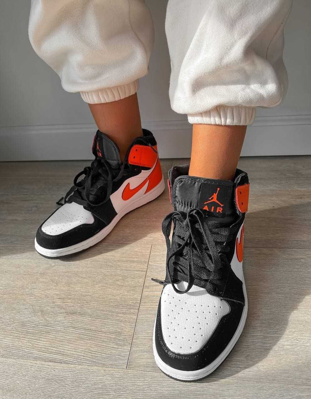 Nike Air Jordan 1 Retro  Orange Black