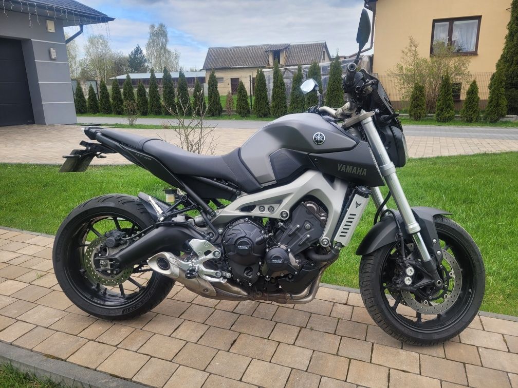 Yamaha mt 09 2015r sprowadzony