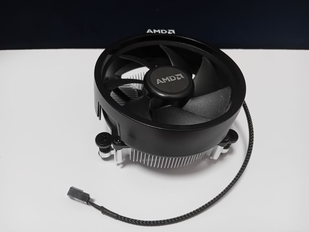 Chłodzenie AMD Wraith Stealth – nowe, oryginalne, AM4, z pastą