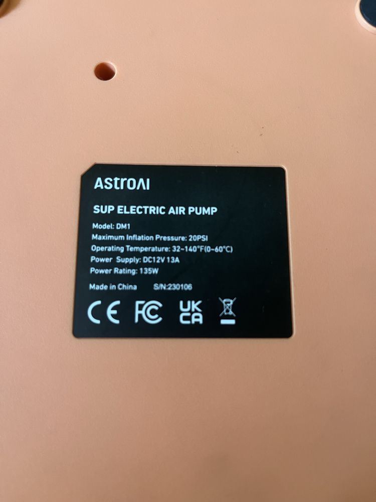 AstroAI Elektryczna pompa