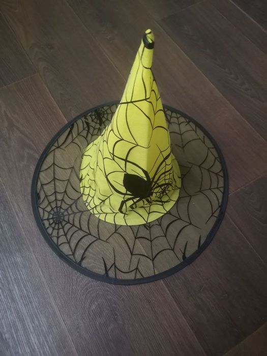 Карнавал маскарад костюм відьма капелюх ковпак хеловін хелоуін 3 4 рок