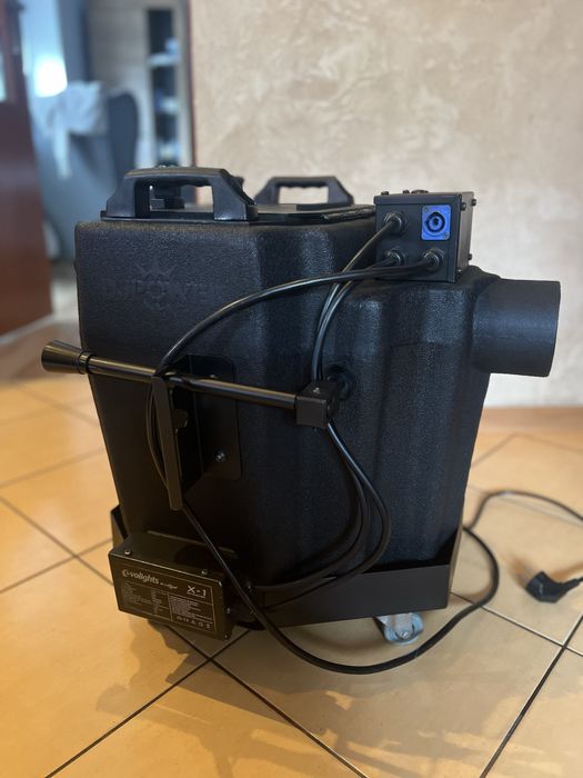 Wytwornica Ciężkiego Dymu Evolights Dj Power X1 6000W + Wózek Okazja!