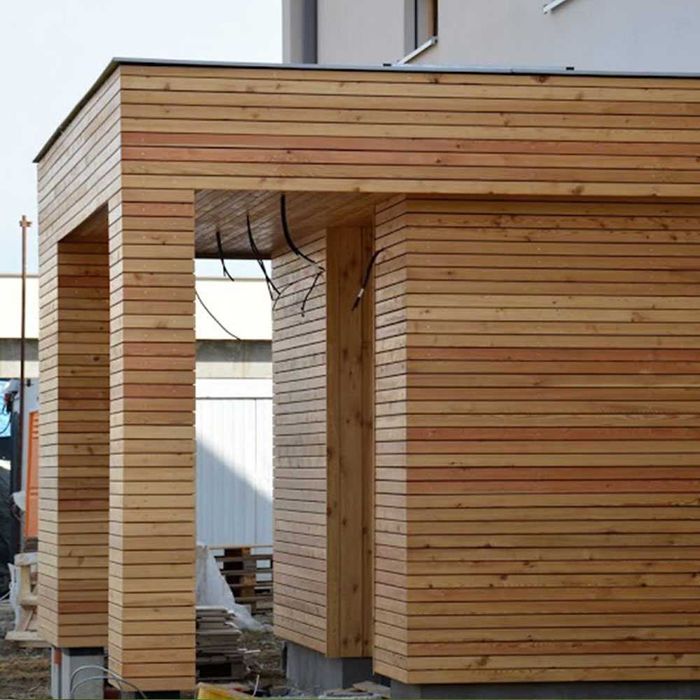 Elewacja Rombo, Elewacja Rombo s piórem