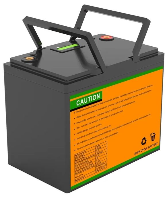 Акумулятор для ДБЖ Anvolan LiFePO4 12.8V 100Ah з BMS, новий,  наявн