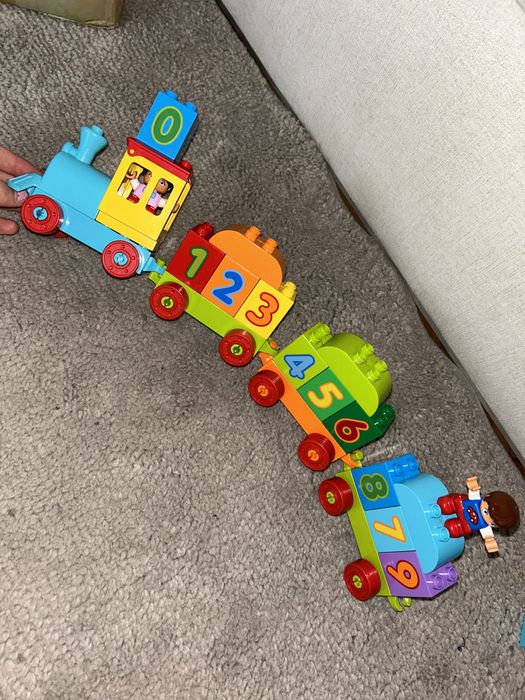 Конструктор LEGO Duplo Number Train 23 деталі (10847) (5702015866637)