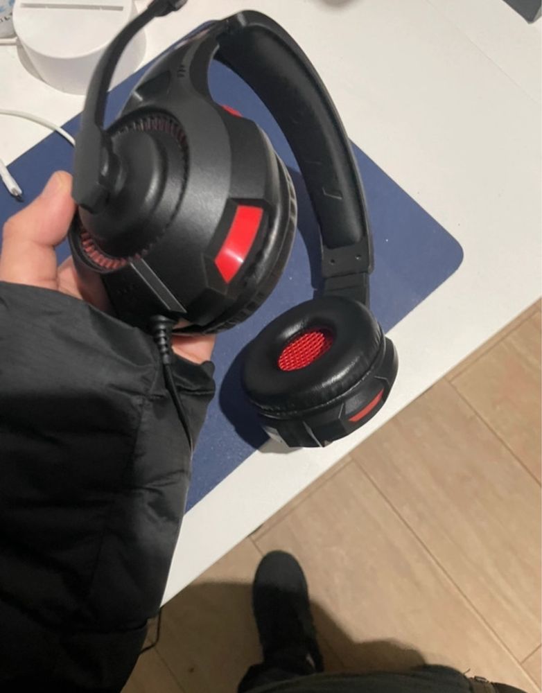 fones gamer como novos