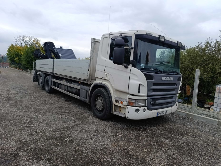 SCANIA P310 hds hiab 122