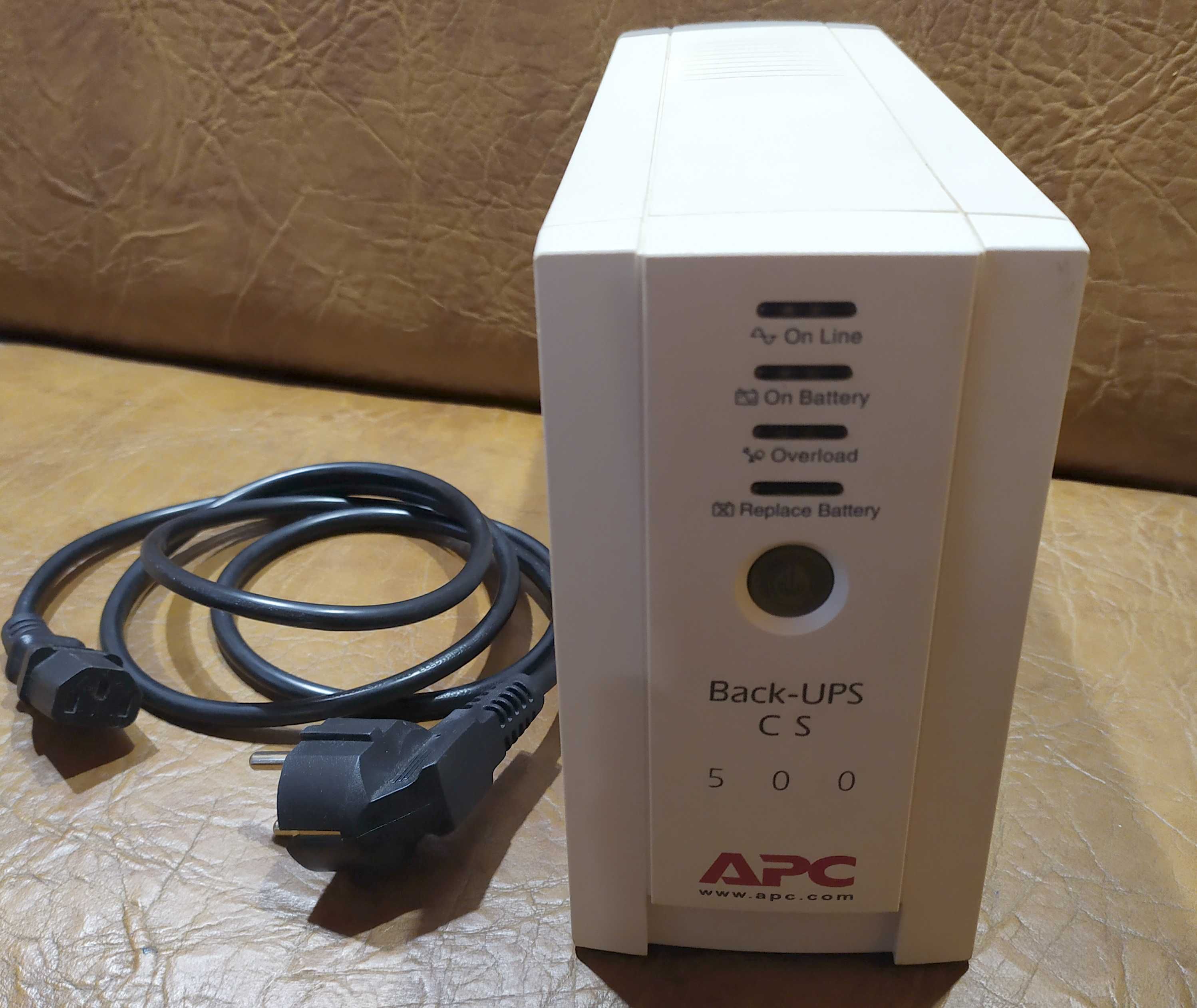 APC Back-UPS CS 500EI (data port)/CS 500