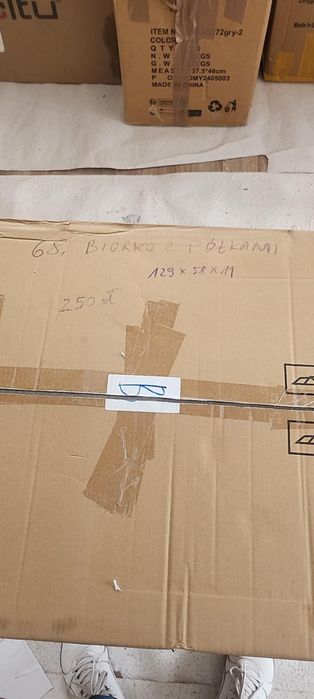 Biurko z półkami 129×58×11