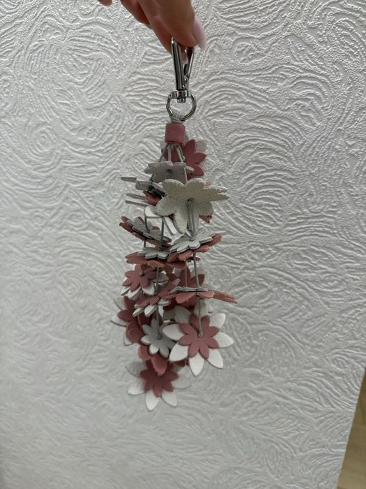 Шкіряний брелок підвіска на сумку або рюкзак