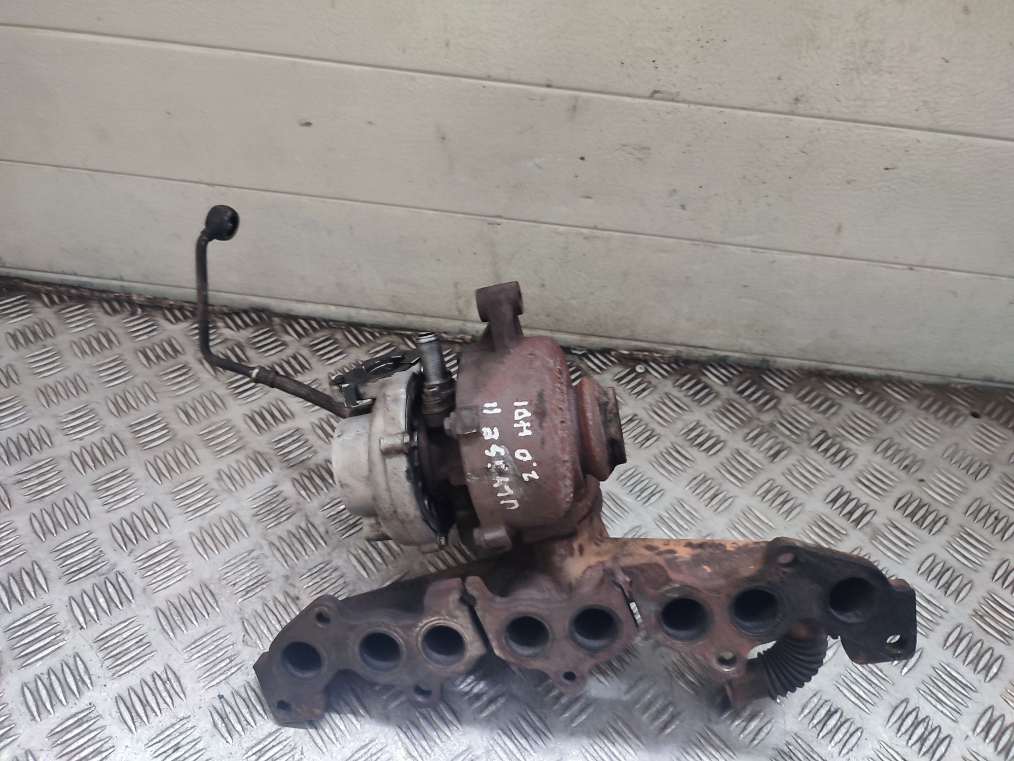 Fiat  Scudo II Citroen C8 Peugeot 807 2.0 HDI JTD turbina