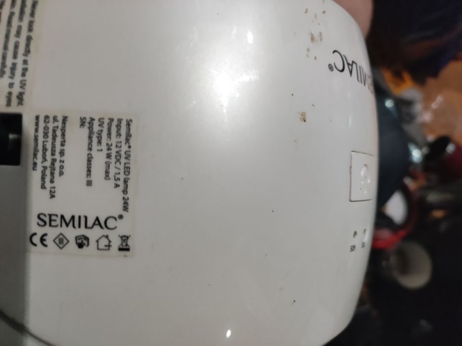 Lampa do hybrydy żelu mostek UV LED 24W