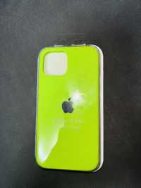 Etui Iphone 13 mini neonowe z logo