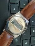 Roamer LCD rarytas kolekcjonerski męski zegarek Swiss Made