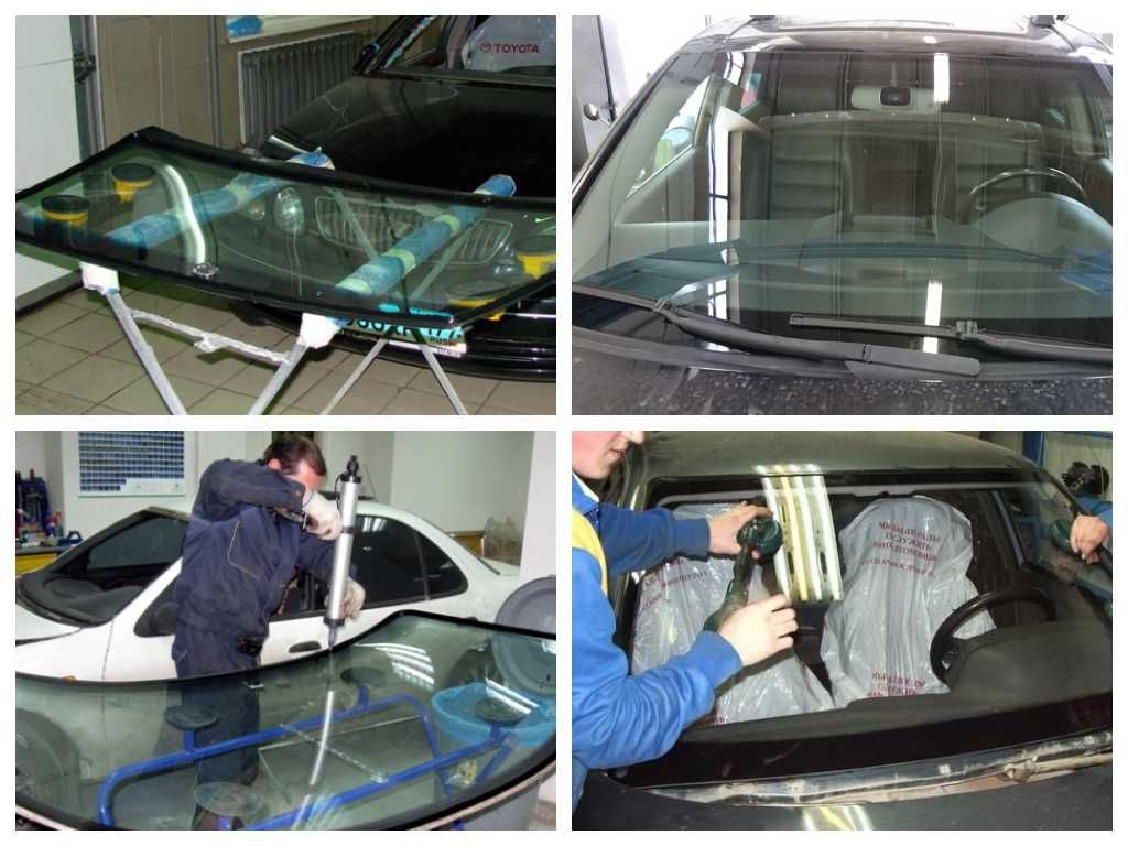 Замена лобовых стекол на все авто