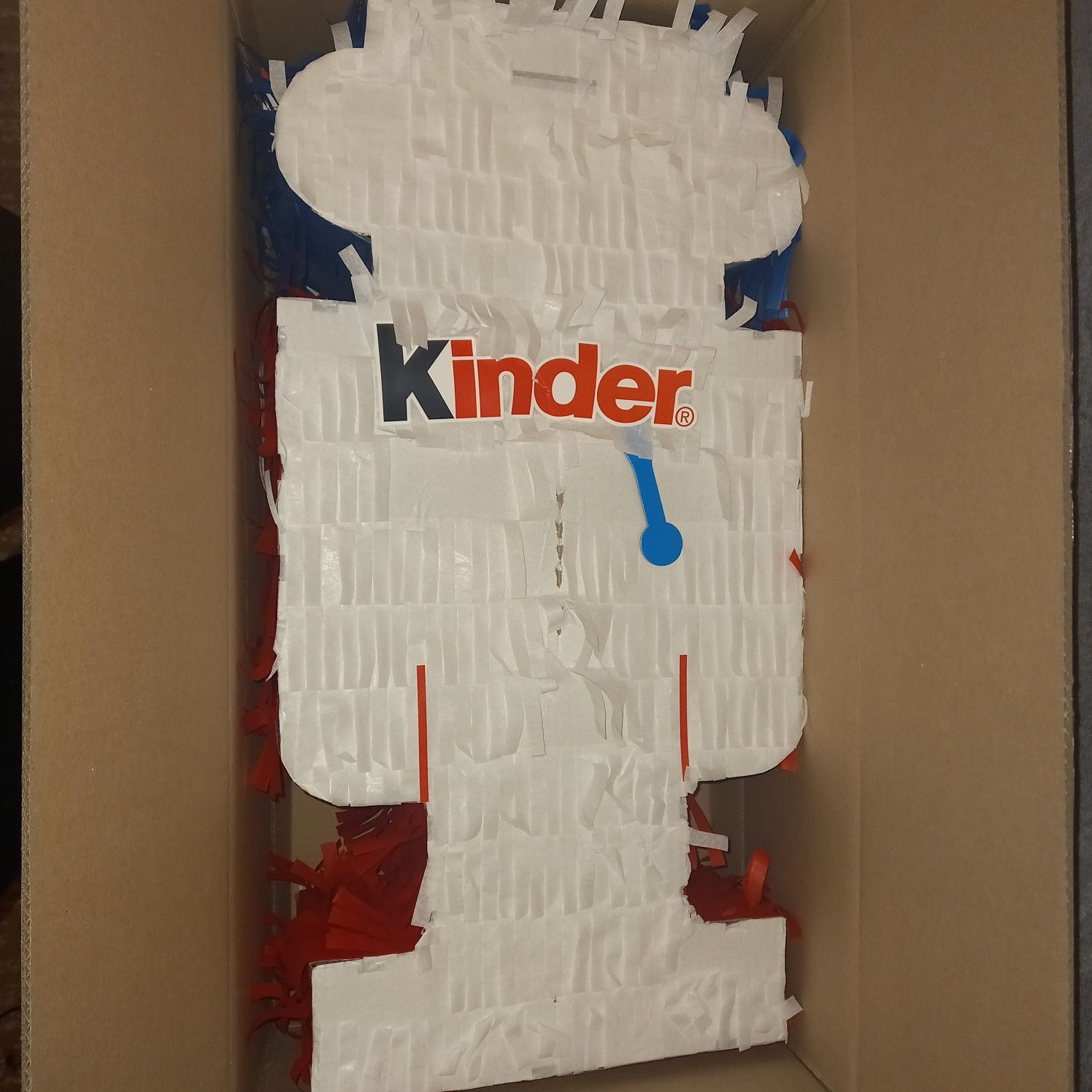 Piniata kinder robot + naklejki