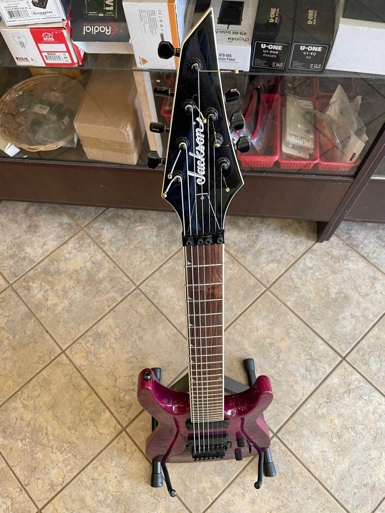 Gitara elektryczna Jackson X Series SLATXSDQ 3-7 Soloist +case Gator