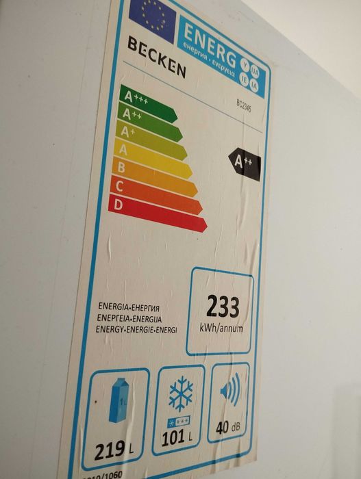 Frigorífico BECKEN