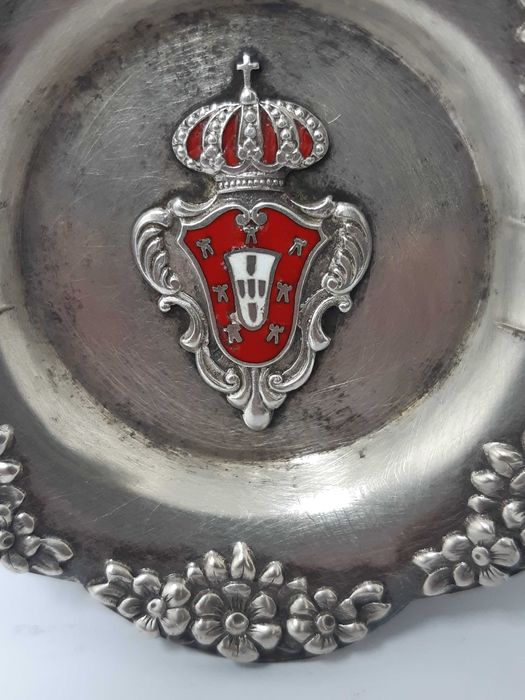 Antigo e maravilhoso Cinzeiro em Prata