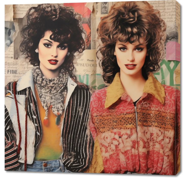 Obraz 100x100cm Ikony Stylu'80