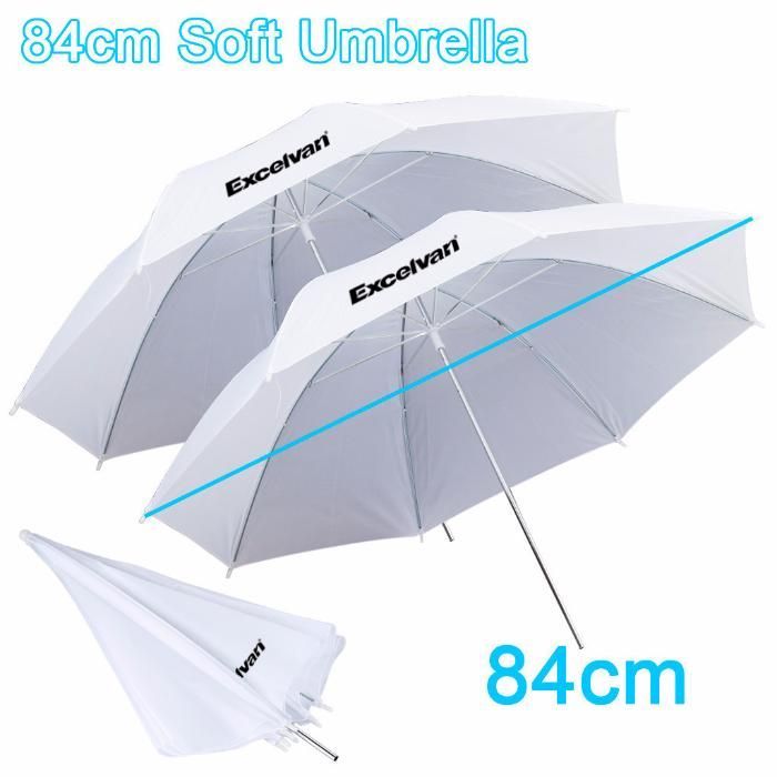 Kit estudio PRO NOVO completo 3 fundos + 2 sombrinhas 1250W EM STOCK !