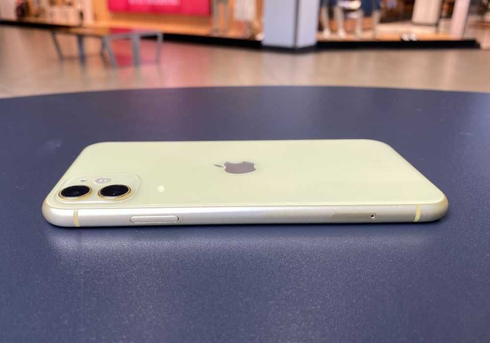Apple iPhone 11 | Żółty | 64 GB | Kondycja 100 % | SZKŁO GRATIS