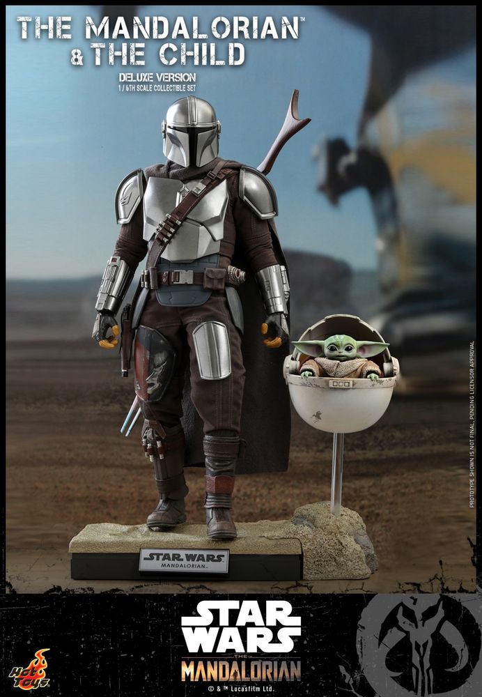 Фигурка 1/6 hot toys tms15 THE MANDALORIAN deluxe Мандалорец Star Wars