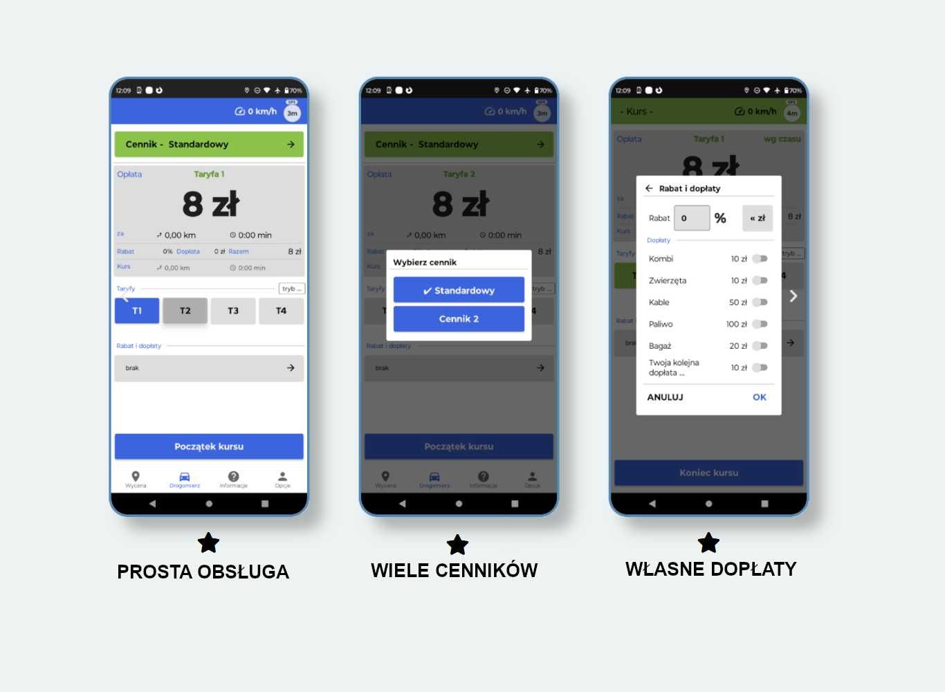 xTaksometr+Wirtualna Kasa Fiskalna na start Taxi BOLT UBER FREENOW-1mc