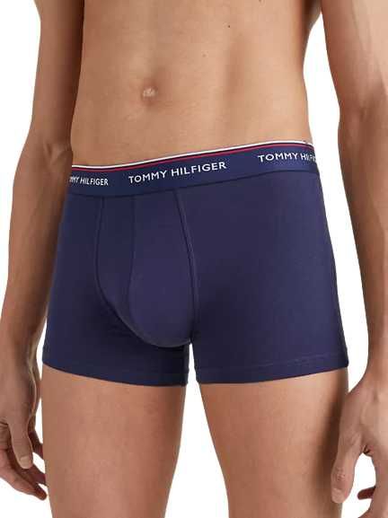 Bokserki męskie Tommy Hilfiger r. M granatowe 3 pack .