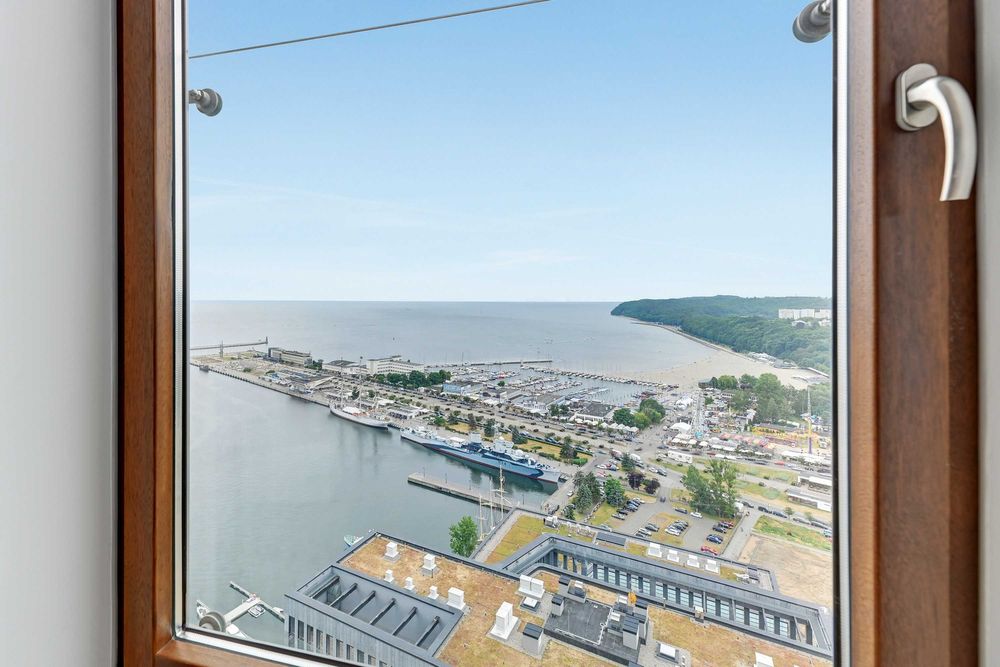 Apartamenty premium Sea Towers Gdynia - morze, port, miasto, plaża