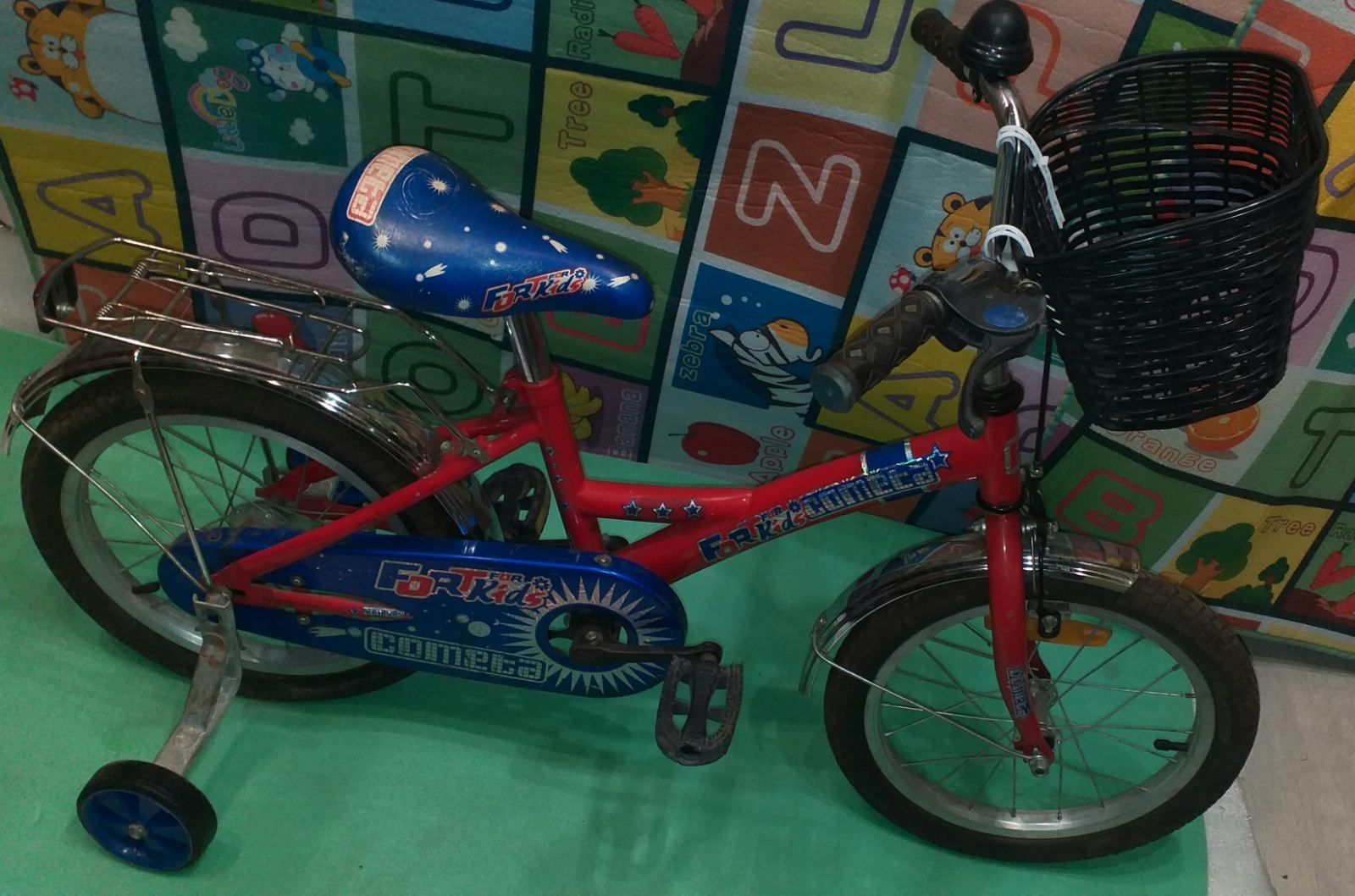 Продам детский велосипед Fort Kids на 16 дюймов диаметр колес.