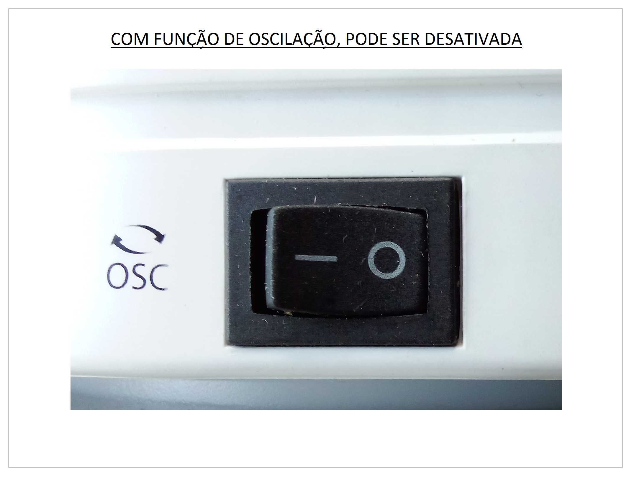Aquecedor Cerâmico Oscilante