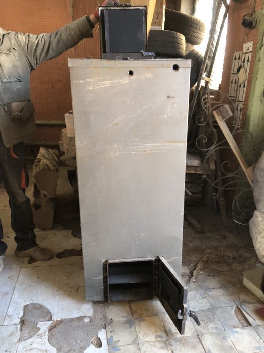 Котел на дрова новий в користувані не був стан на фото